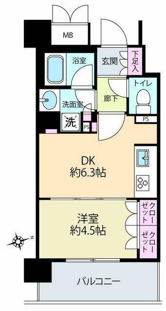 グレーシア茅ヶ崎 間取り図画像