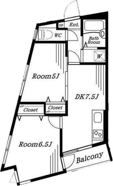 タックビルⅢ 間取り図画像