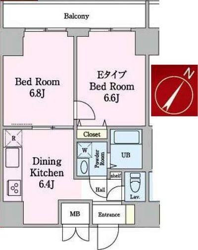 ドールマウスネオ 間取り図画像