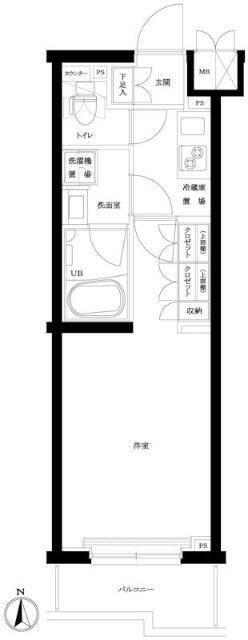 ルーブル武蔵新城伍番館 間取り図画像