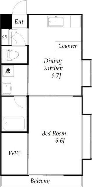 アーサクラスト横浜 間取り図画像