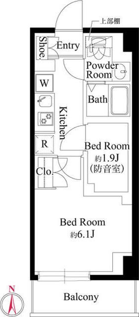 クリオラモード町田サウンドテラス 間取り図画像
