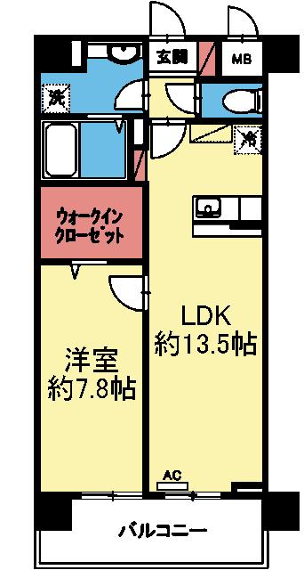 PLAZA池尻1 間取り図画像