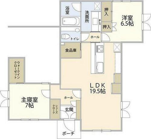 横浜市神奈川区松ヶ丘貸戸建 間取り図画像