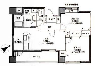 アネシス　横浜 間取り図画像