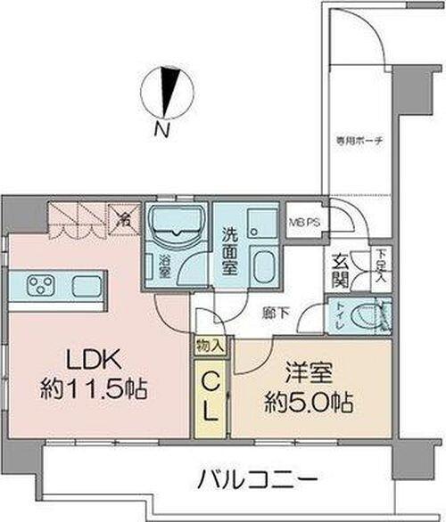 ミオカステーロ横濱吉野町ステーションフロント 間取り図画像