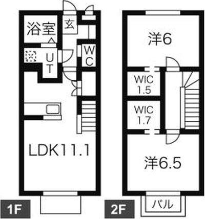 シャルマンＡ棟 間取り図画像