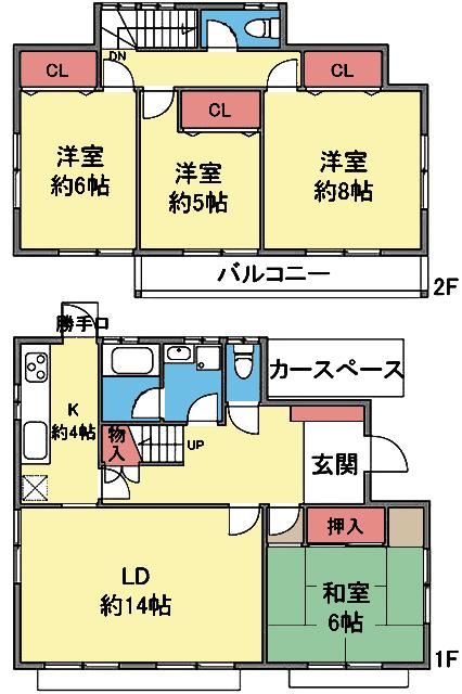 東戸塚戸建　7号棟 間取り図画像