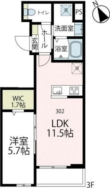 パレス・ヒル 間取り図画像