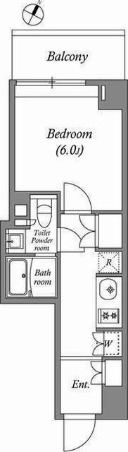 ラクレイス横濱関内 間取り図画像