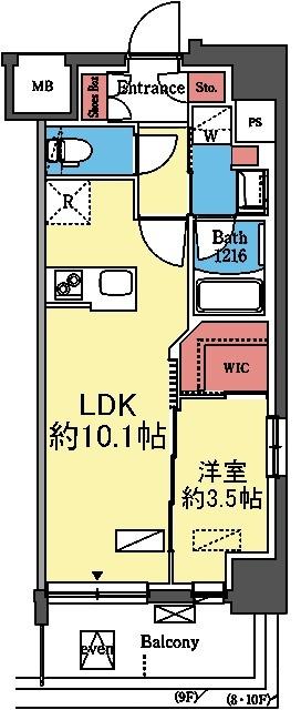 エル・セレーノ横浜 間取り図画像
