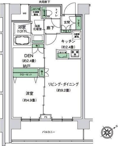 スタイリオ梶が谷 間取り図画像