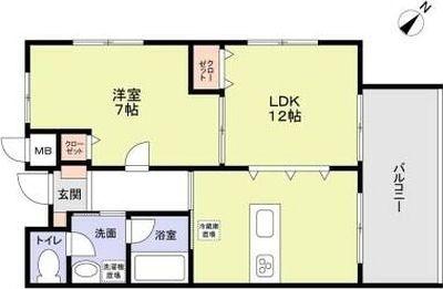 サンウエスト四谷上町 間取り図画像
