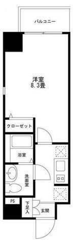 ＣＯＭＯＤＯ川崎 間取り図画像
