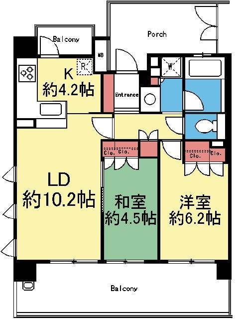 パークアクシス大船 間取り図画像