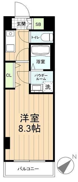 ＬＥＸＥ　ＡＺＥＳＴ横濱関内 間取り図画像