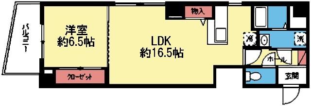 カルムⅠ 間取り図画像