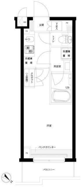 ルーブル横濱矢向弐番館 間取り図画像