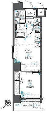 フェニックス横濱初音町 間取り図画像