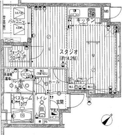 グレイス新横浜アクシス 間取り図画像