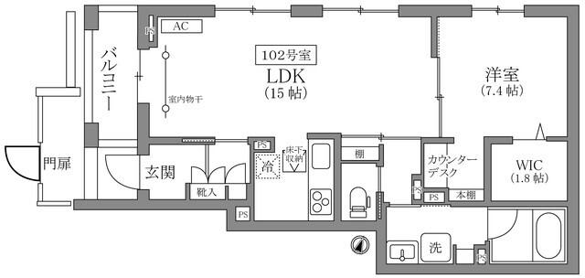 プレミアヒルズ 間取り図画像