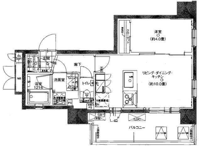 ミオカステーロ横濱鶴見 間取り図画像