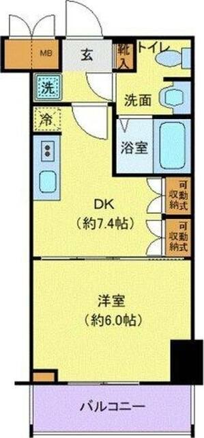 Ｓｕｐｒｅ新横浜 間取り図画像