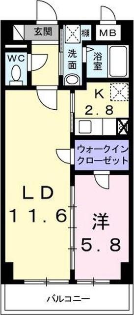 リヴィエール 間取り図画像
