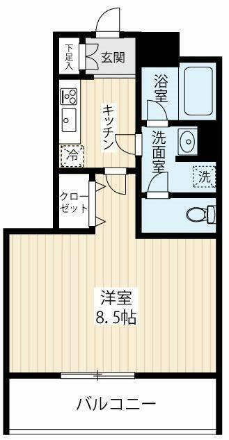 ＡＲＣＯＢＡＬＥＮＯＭＵＳＡＳＨＩＫＯＳＵＧＩⅡ 間取り図画像