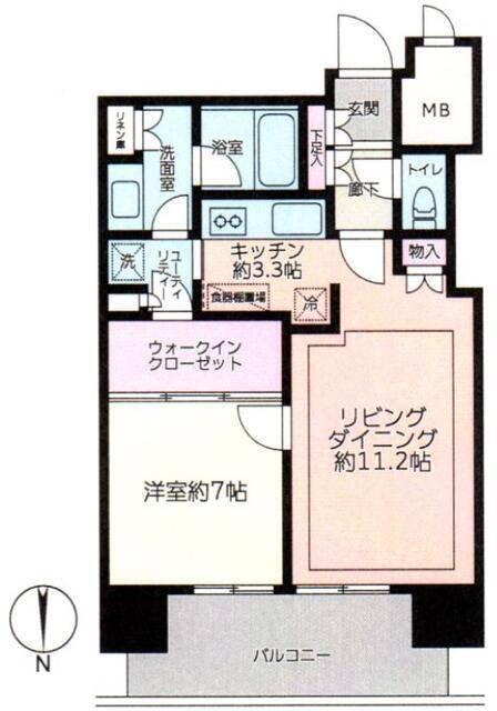 パークシティ武蔵小杉ステーションフォレストタワー 間取り図画像