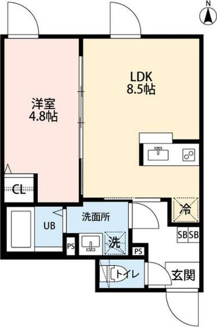 ＳＥＮＹＯＳＱＵＡＲＥ武蔵小杉 間取り図画像