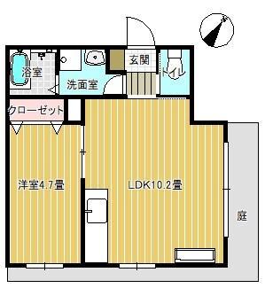 プランドール中町Ⅰ 間取り図画像