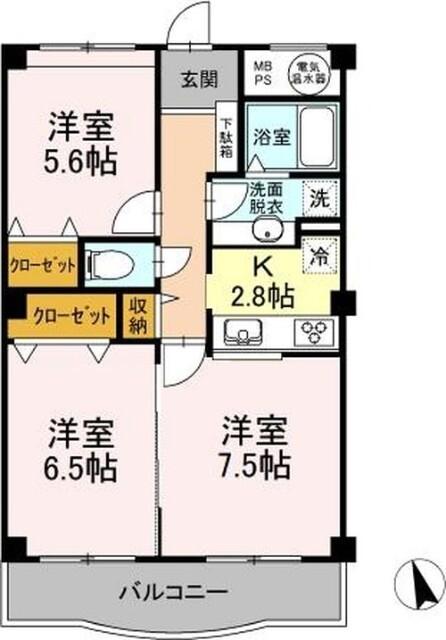 モ・ルラン 間取り図画像