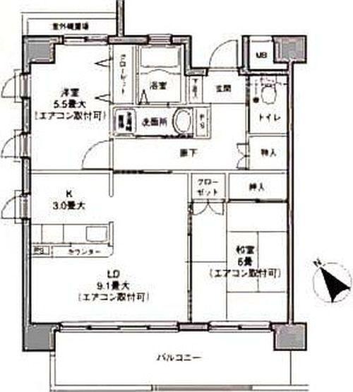 リヴァージュユイット神奈川 間取り図画像