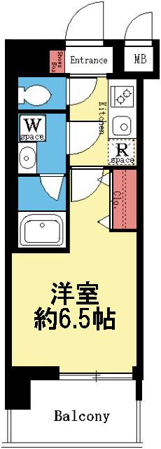 Urban Link神奈川新町 間取り図画像