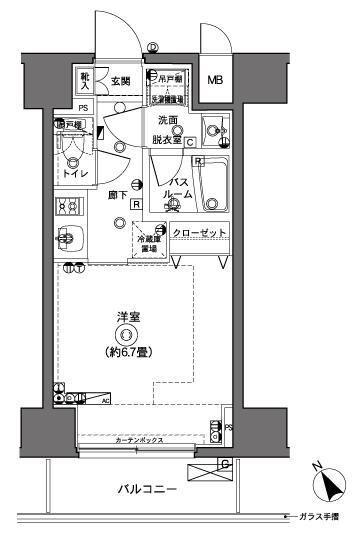 ＺＯＯＭ横浜 間取り図画像
