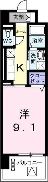 グランアルブル 間取り図画像