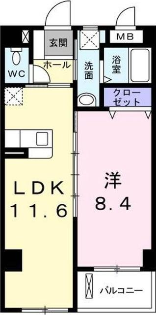 グランド・ユーハイム・ナガサカ 間取り図画像