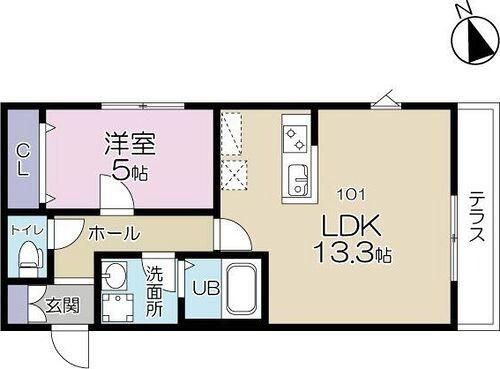 ルフレ本牧 間取り図画像