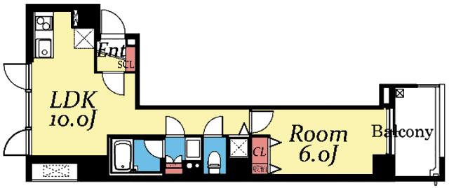 ボセジュール 間取り図画像