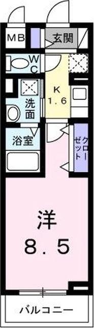 ヴェリーヌ 間取り図画像