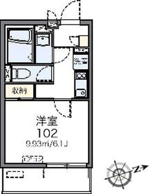 レオネクスト横浜ＨＯＮＧＯ 間取り図画像
