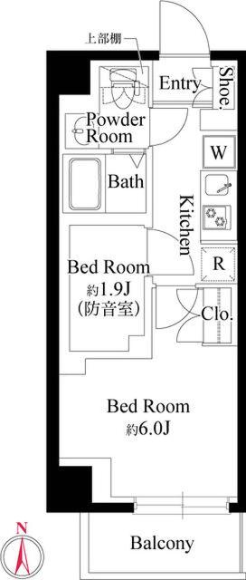 クリオラモード町田サウンドテラス 間取り図画像