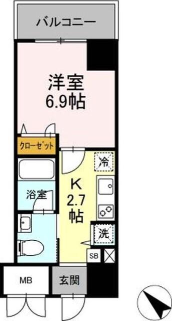 ゲートレジデンス鶴見 間取り図画像