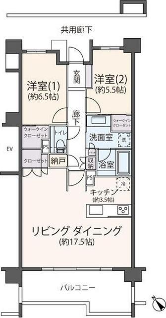 リーフィアレジデンス栗平 間取り図画像