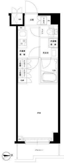 ルーブル横濱矢向 間取り図画像