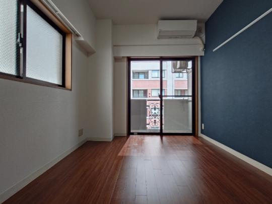 2面採光の角部屋