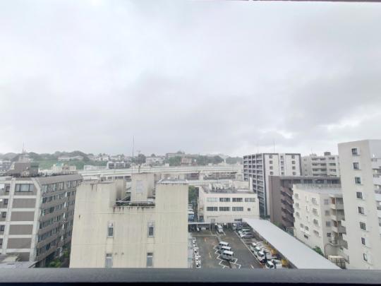 バルコニー正面の眺望