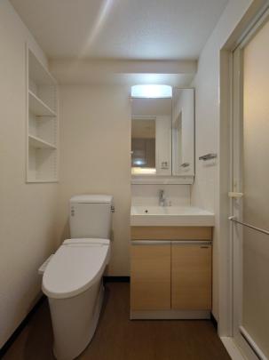 洗髪洗面化粧台