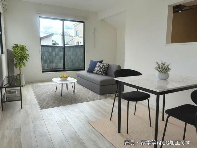 片瀬海岸戸建Ａ棟 リビング